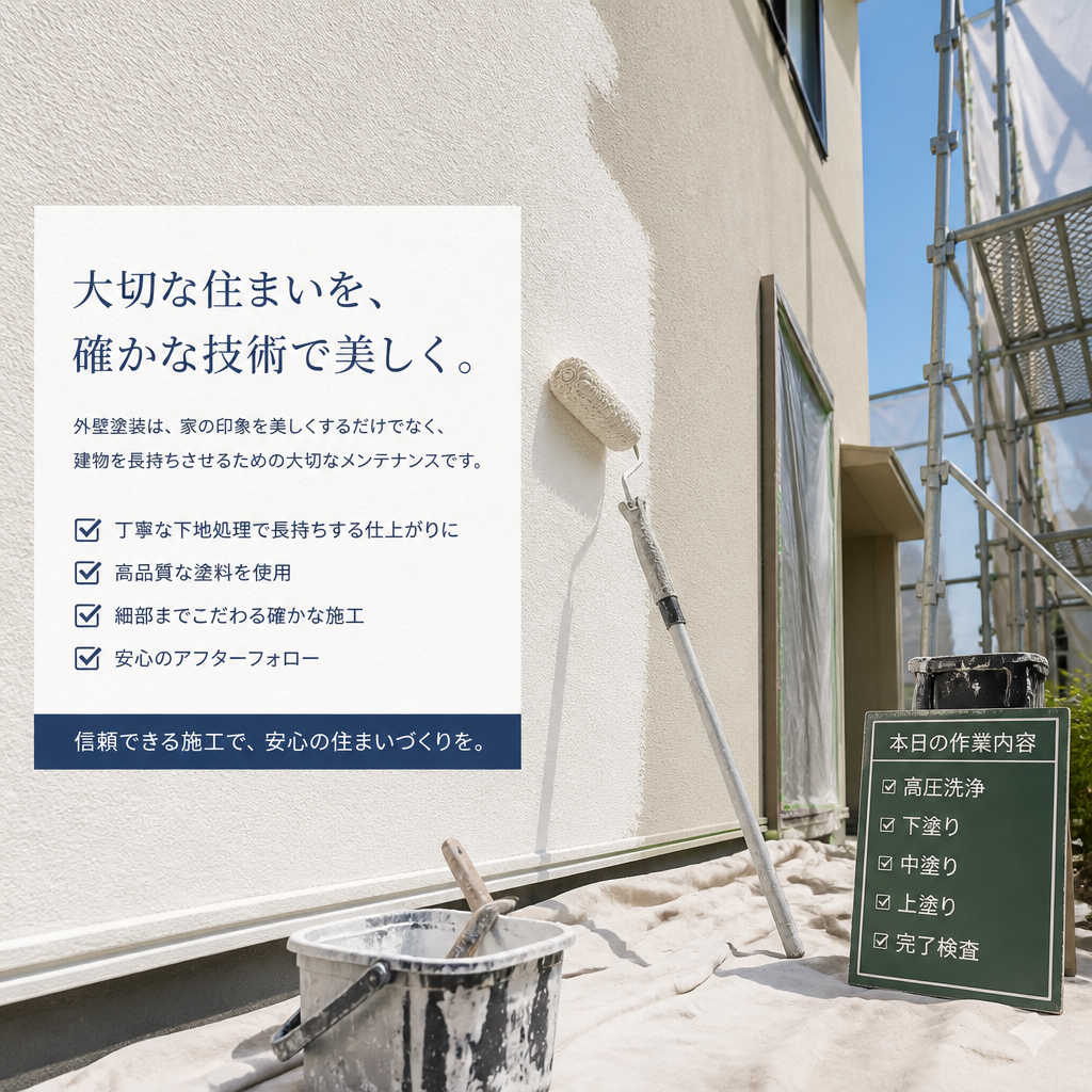 信頼できる職人によるこだわりの住まい造り