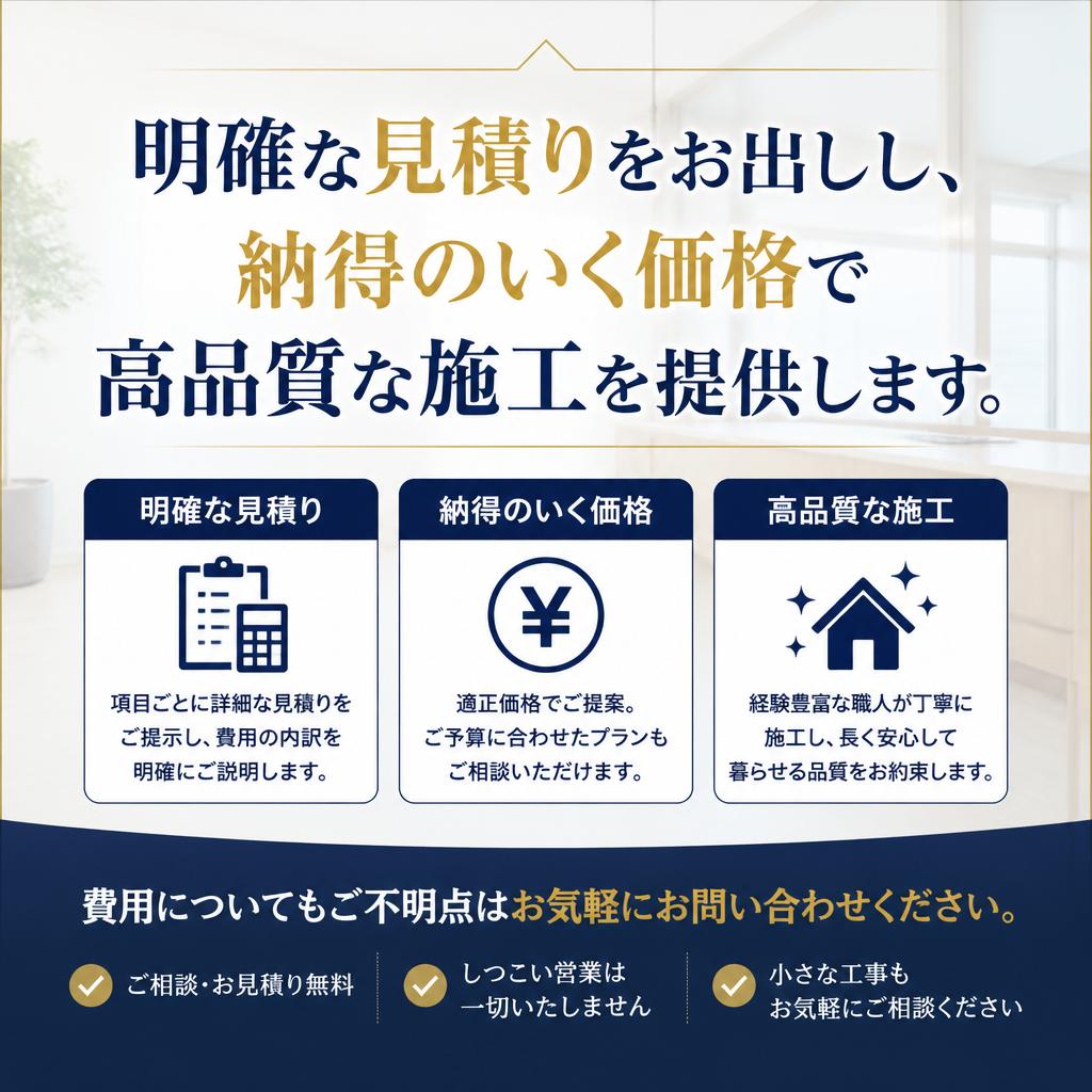 適正価格での塗装