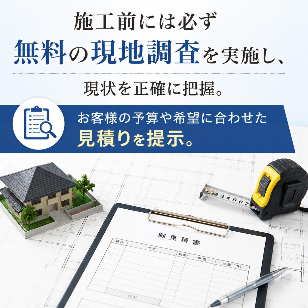 5. 無料見積りで安心のスタート