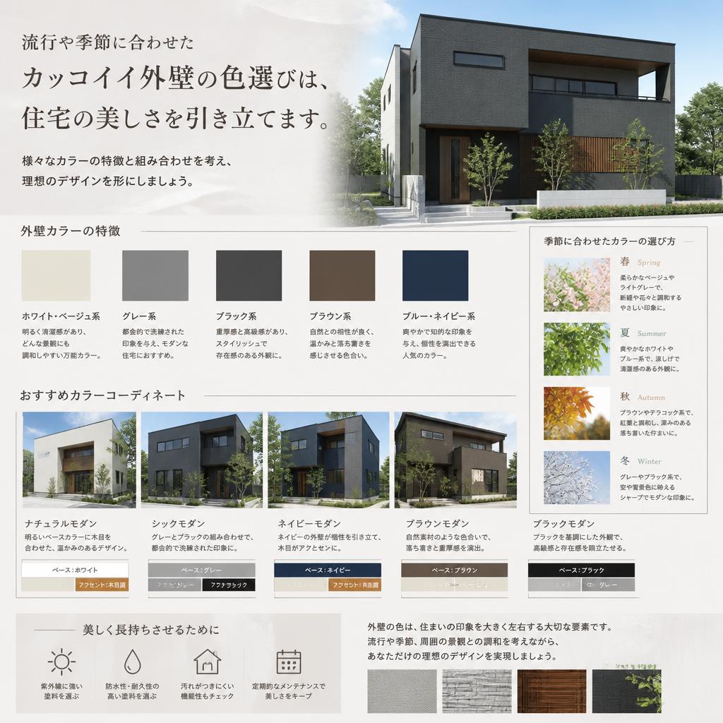 2. カッコイイ色選びのポイント