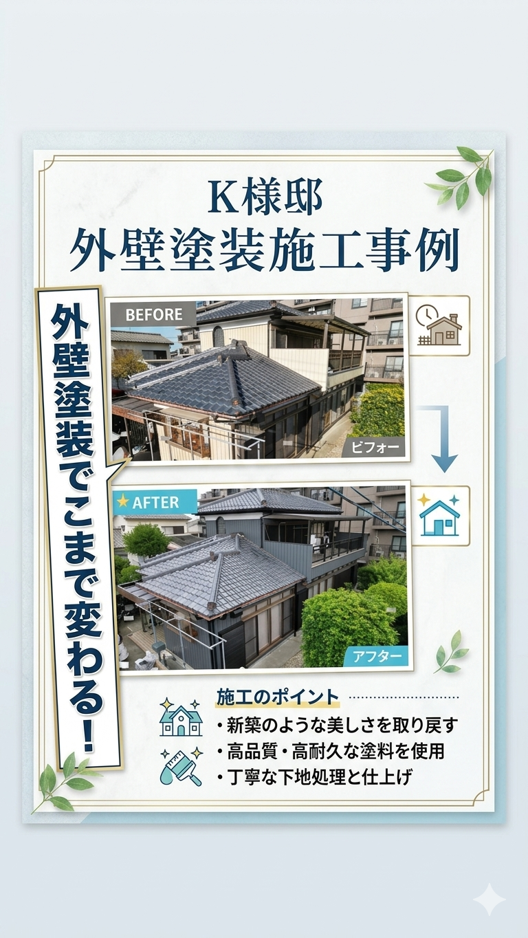 築年数を感じさせない美しさを。
