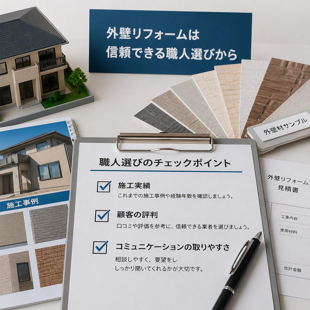 4. 信頼できる職人の選び方