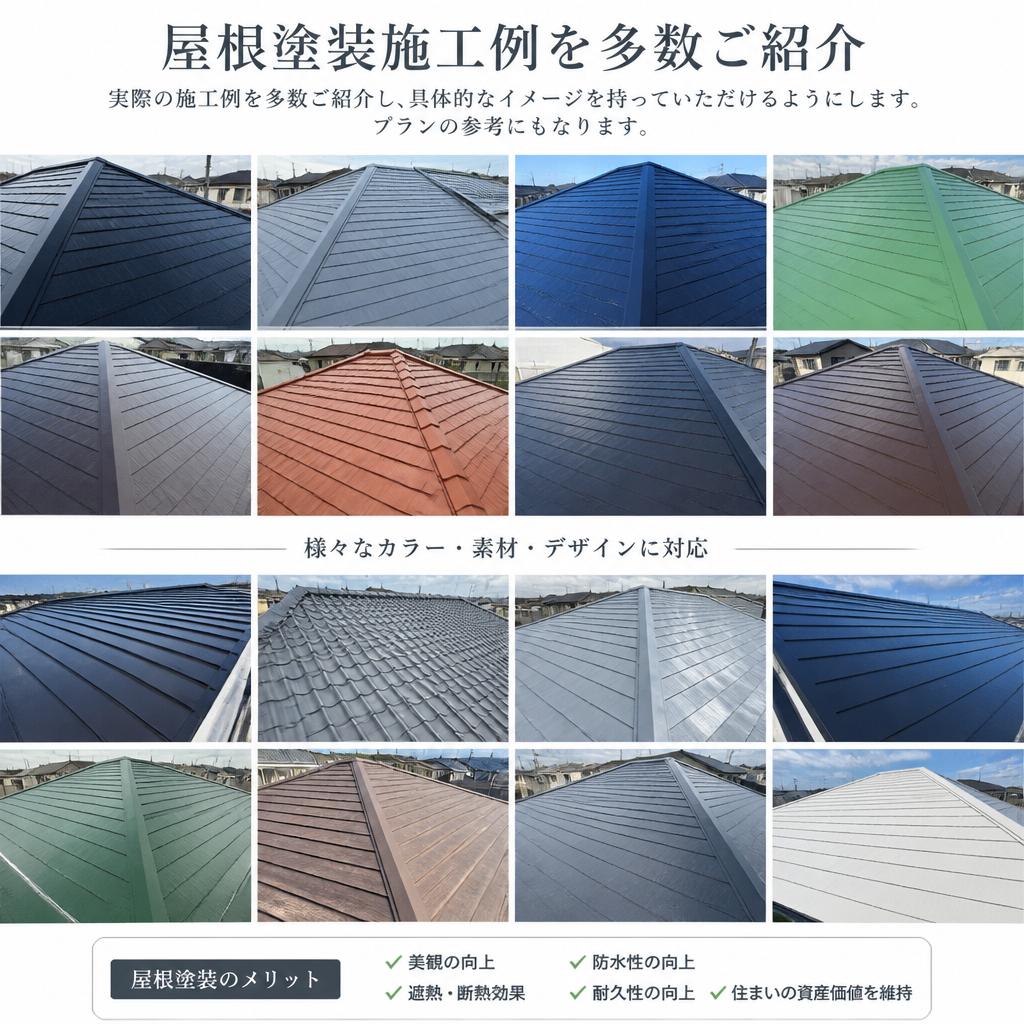 豊富な施工例の紹介