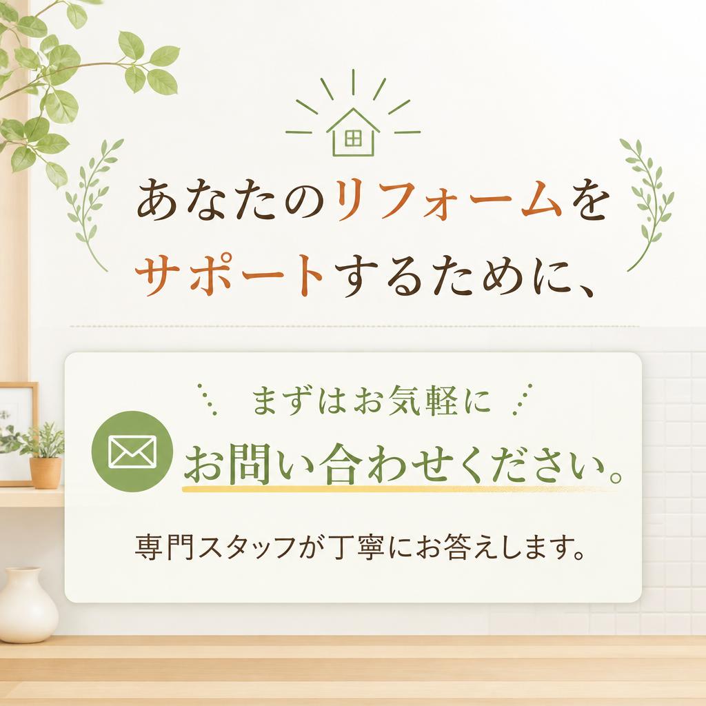 問い合わせはこちらから！