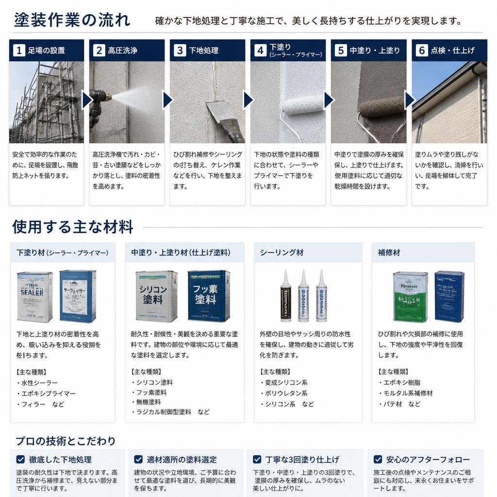 施工プロセスをご紹介