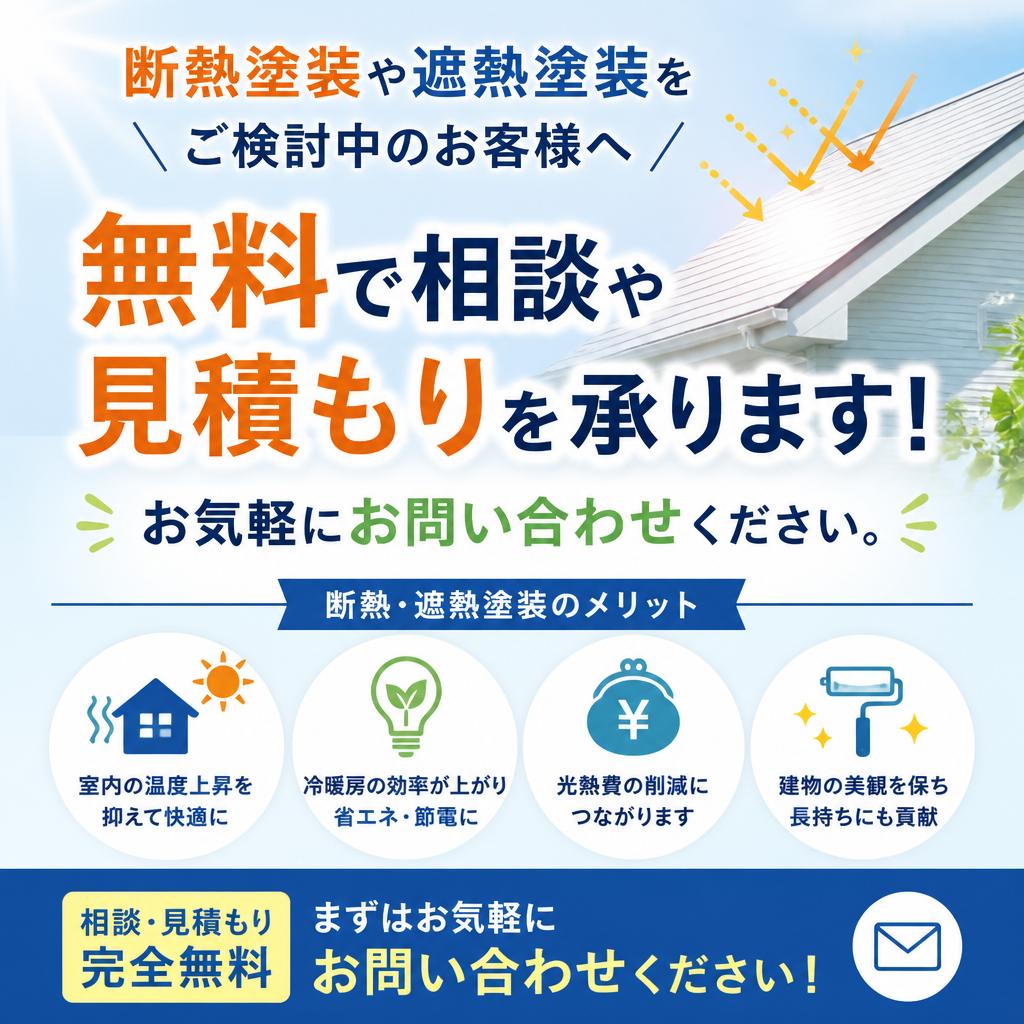 無料見積もり・相談のご案内