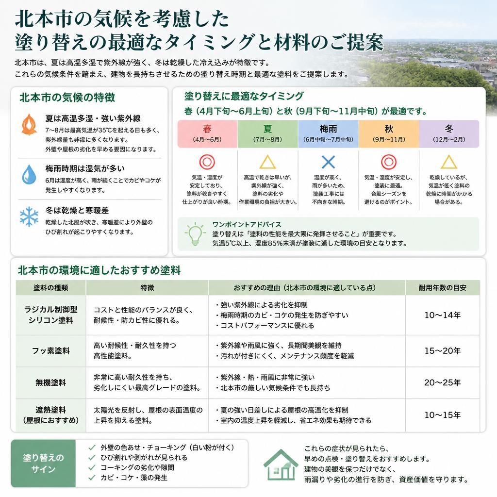 見た目だけじゃない、家を守るための大切な塗り替え時期
