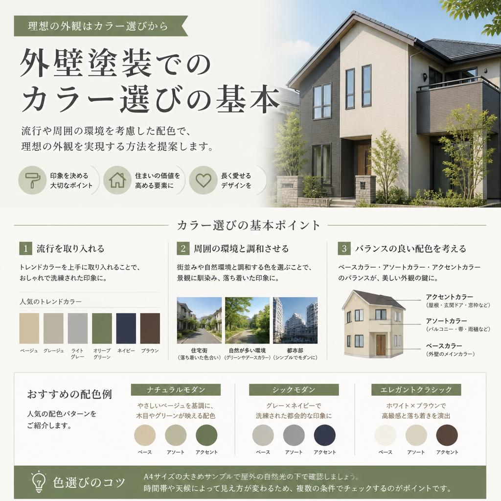 カラー選びのポイント