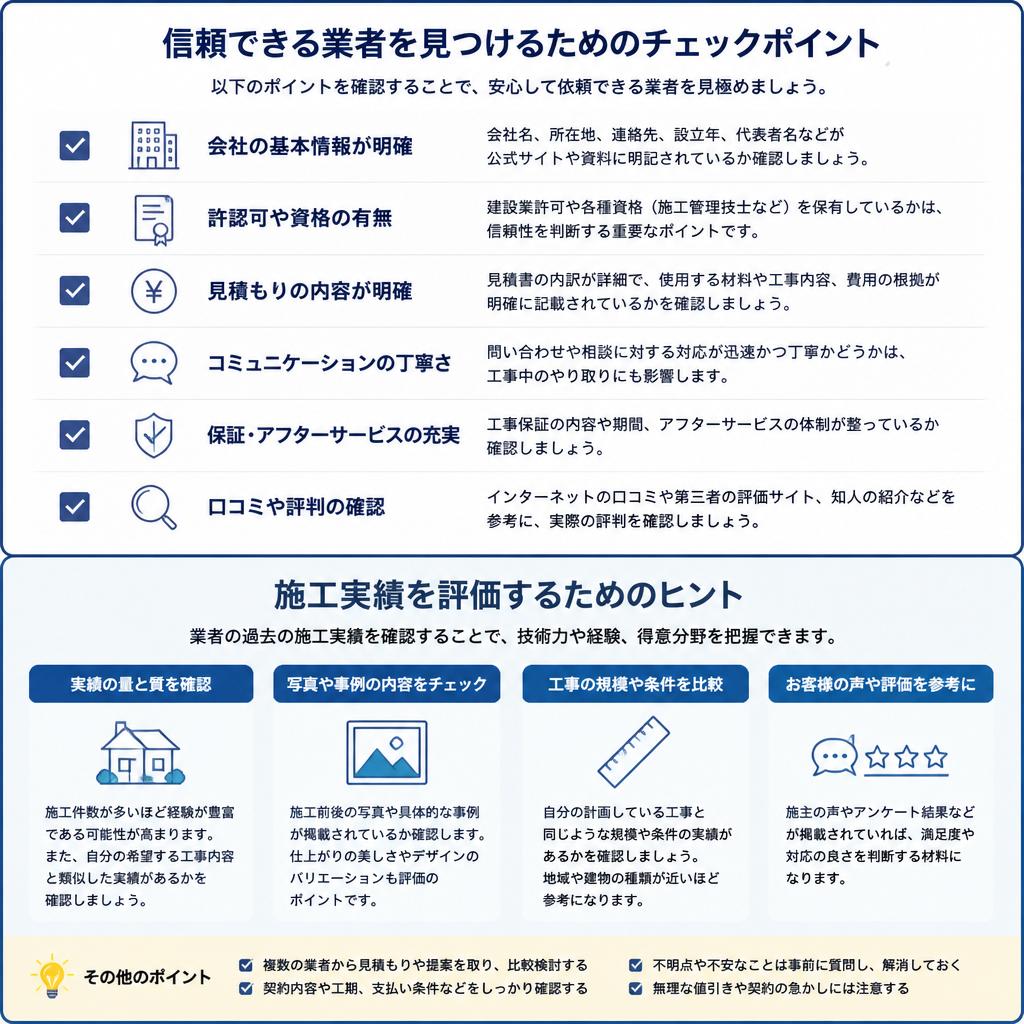 3. 業者選びのポイント