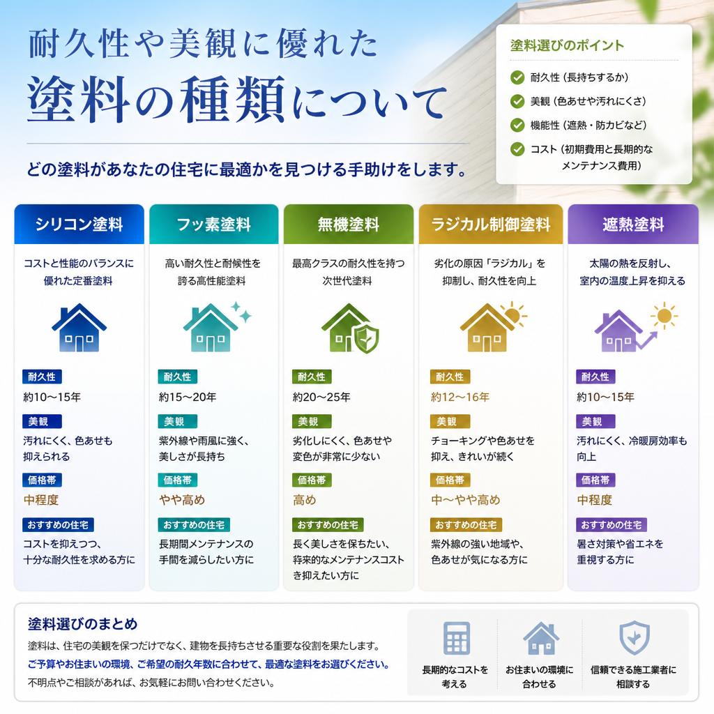 5. 塗装に使うべきおすすめの塗料について