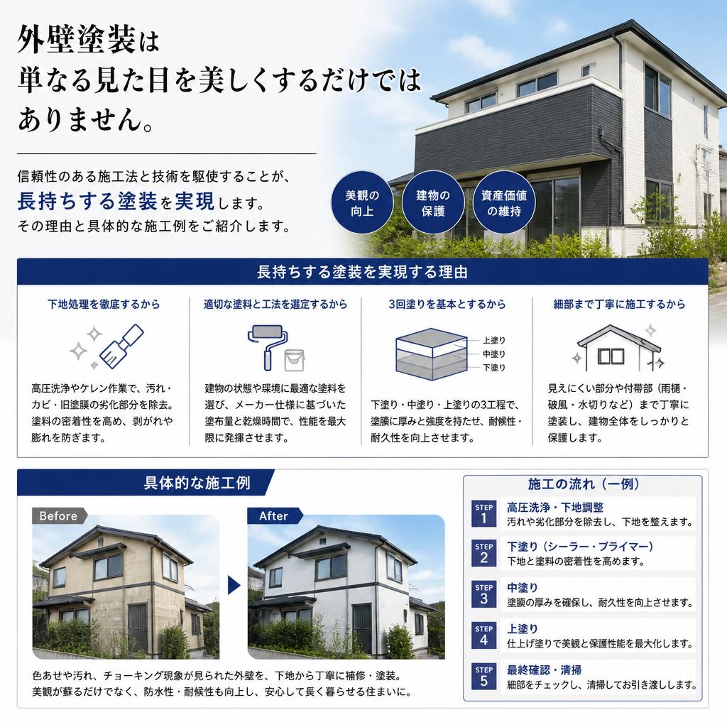 安心施工の重要性