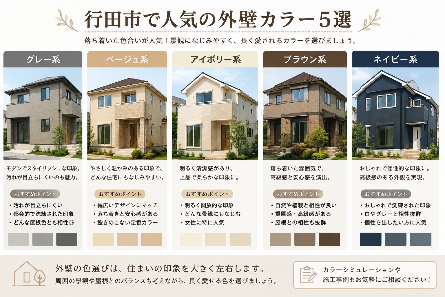 未来を守る塗装、安心の技術であなたの家を彩る。
